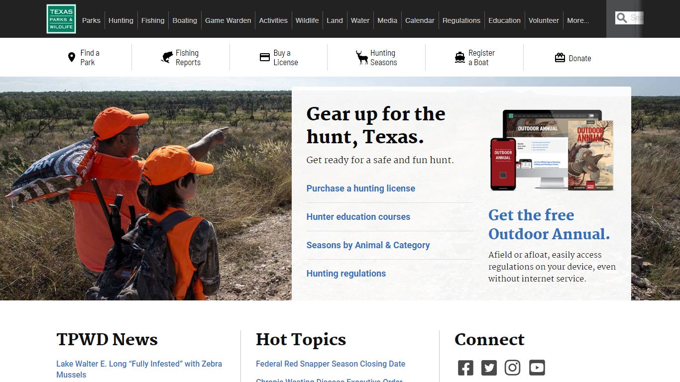 Texas Parks & Wildlife Department